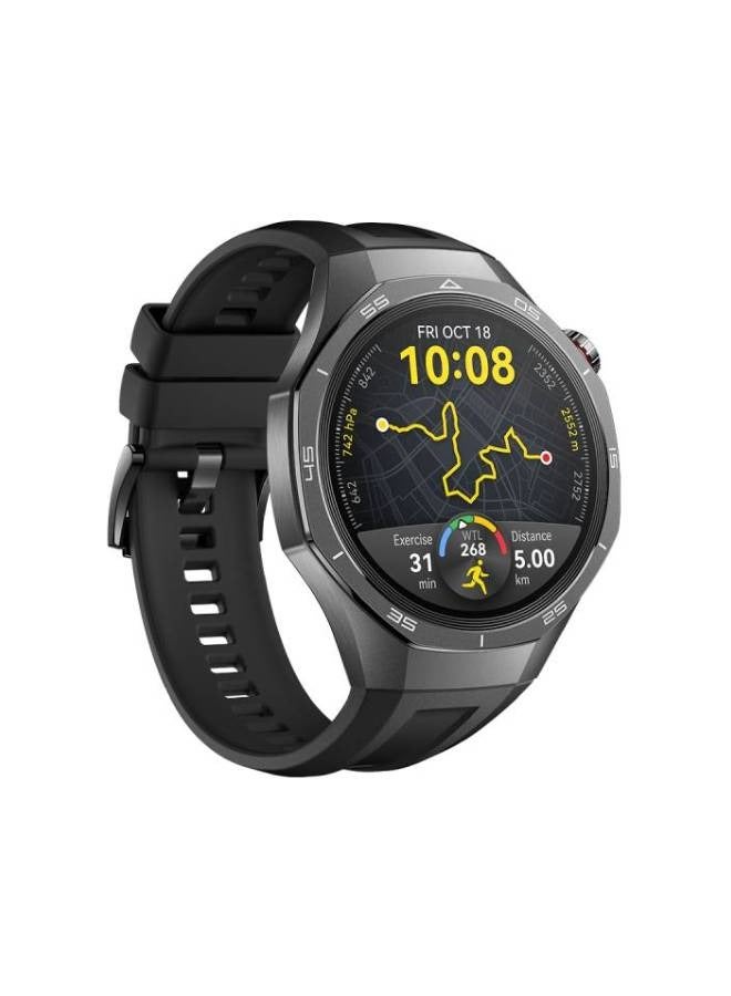 Compare Watch GT5 Pro 46mm Smartwatch, SharpEdged Design, up to 14 Days Battery Life, Prolevel Sports Watch, Health Tracking, Compatible with iOS and Android Black at KSA Price