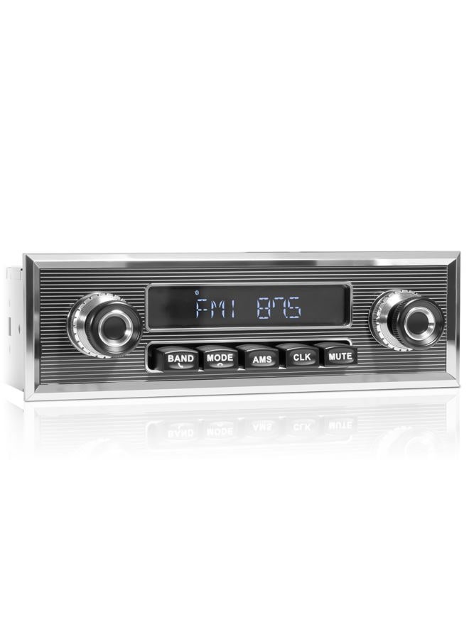 Retro Car Radio Receiver with Bluetooth: Single…