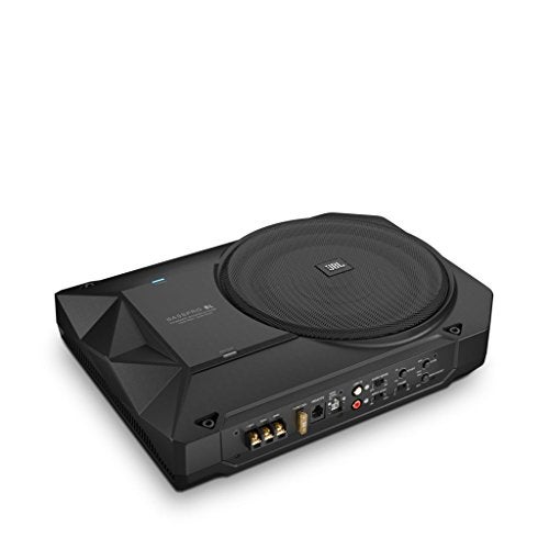 Compare JBL BassPro SL 8inch 125W RMS Powered UnderSeat Compact Subwoofer Enclosure System (250 watts RMS: 125 watts), Black at KSA Price