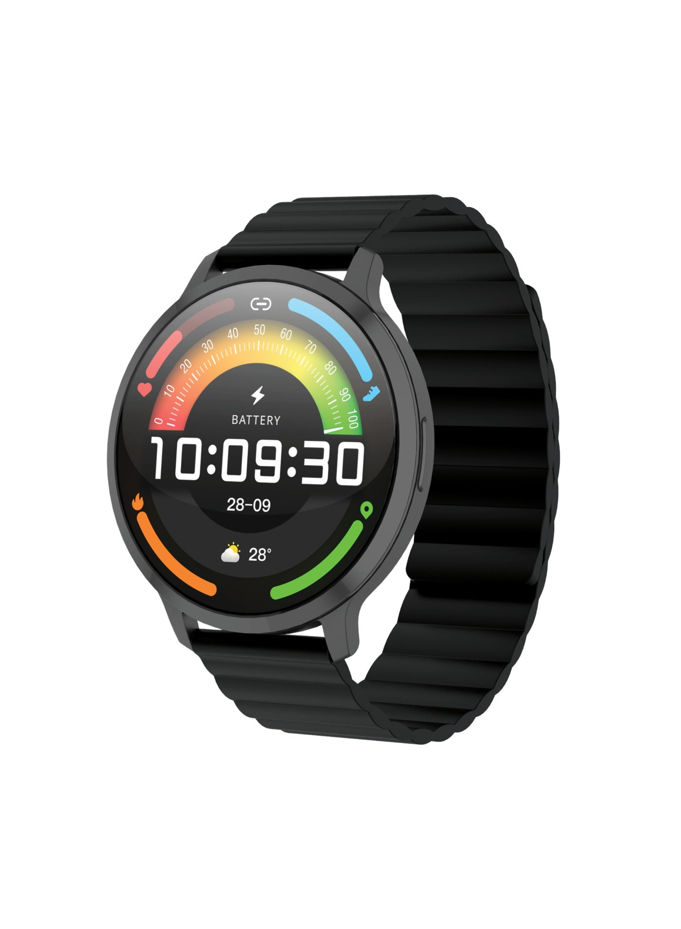 Compare Smart Watch With 1.73 AMOLED display, 7 Days Working Time, Business Smartwatch, IP68 Waterproof Resistant, Heart Rate Monitoring, +120 Workout Modes, Compatibility with Android 8.0+  iOS 12+  Black at KSA Price