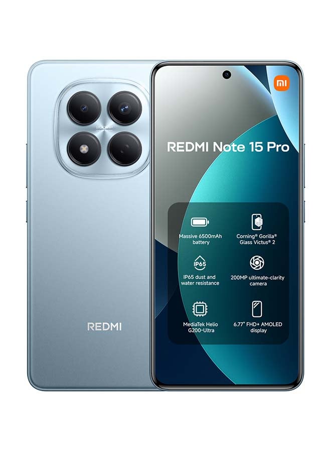 Redmi Note 15 Pro Dual SIM 4G Glacier…