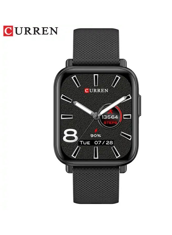 Compare S1 CURREN Fashion Smartwatch MultiFunction Electronic Watch Mens Watch at KSA Price