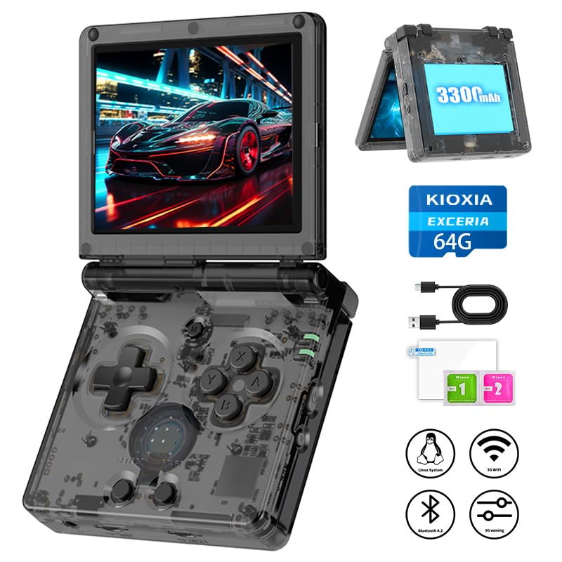 RG35XXSP Portable Flip Retro Handheld Game Console…