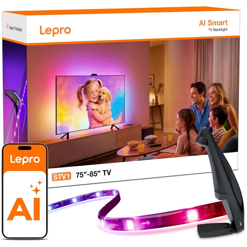 STV1 AI Smart TV Backlight with Ultrawide Camera…