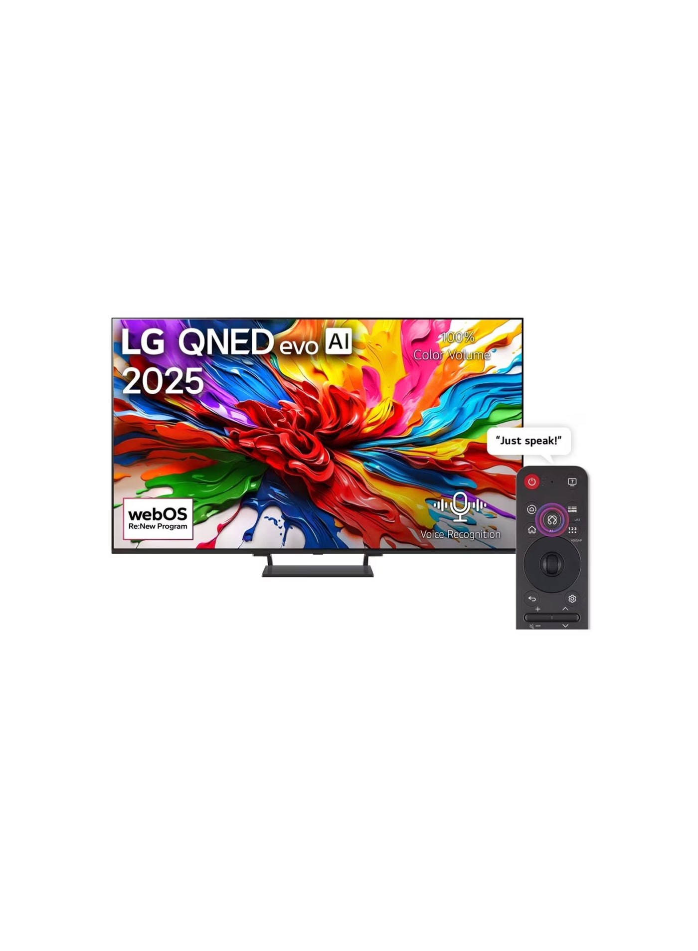 65 inch Mini LED QNED evo AI WebOS 25…