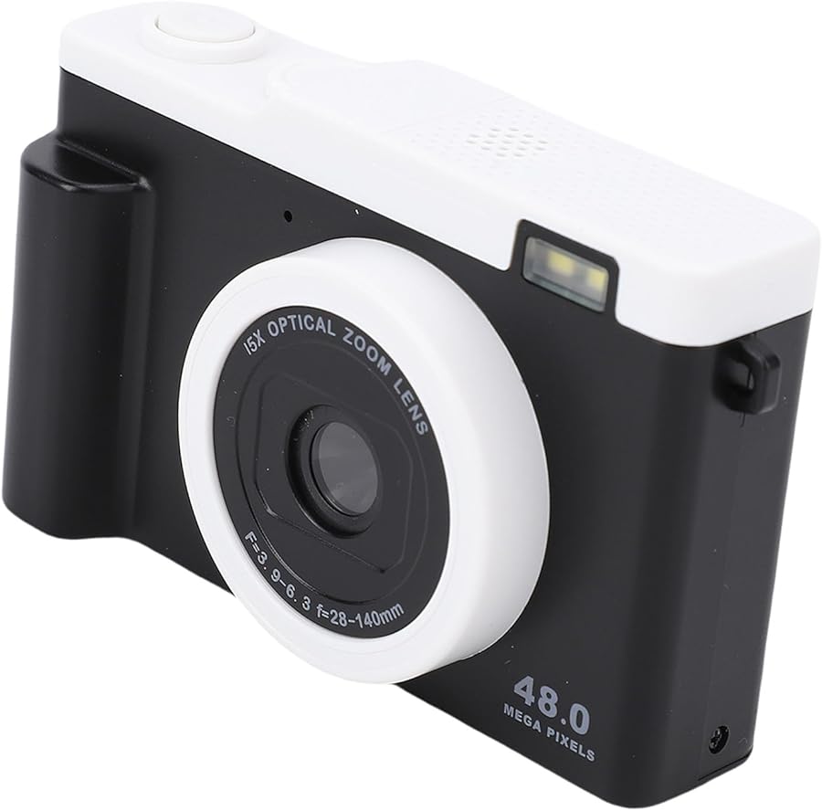 Vbestlife 48MP Autofocus Digital Camera Dual Lens…