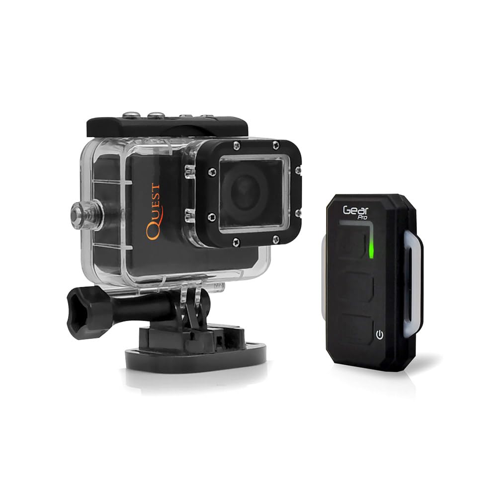 Sound Around Gear Pro Quest Wi-Fi Action Cam, Full…