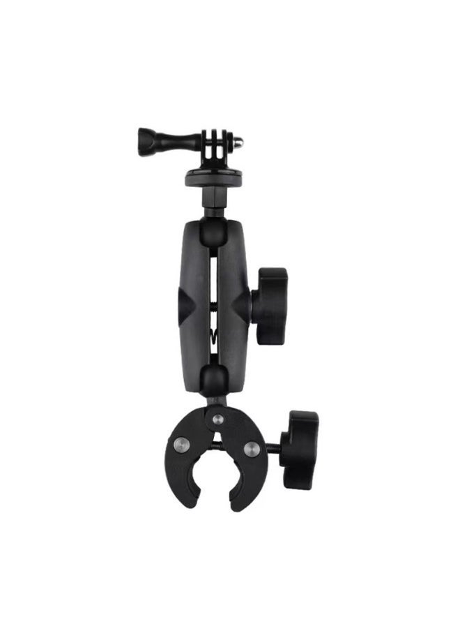 Compare Suitable For Gopro Sports Camera Bracket Motorcycle Rearview Mirror Riding Recorder Fixed Strong Clip BracketColor:Long Powerful Clamp Bracket at KSA Price