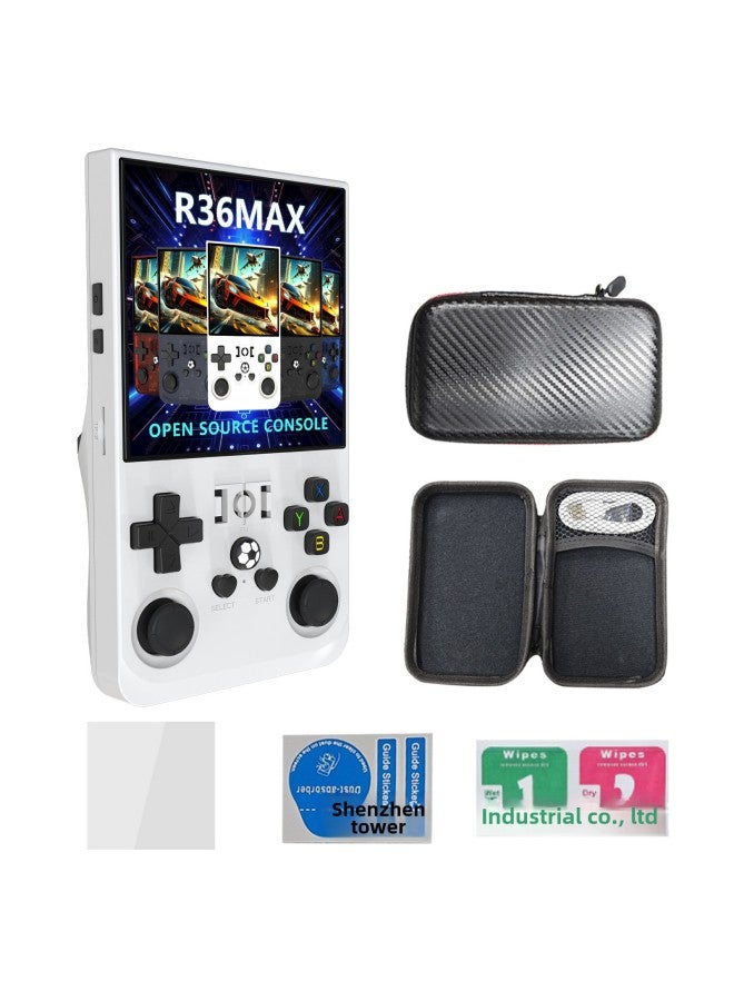Compare R36MAX Open Source Handheld Game Machine GBA Arcade Classic FC Arcade Portable PSP Playable God Of WarProducts Colour:Cardless VersionModel:R36max?white? at KSA Price