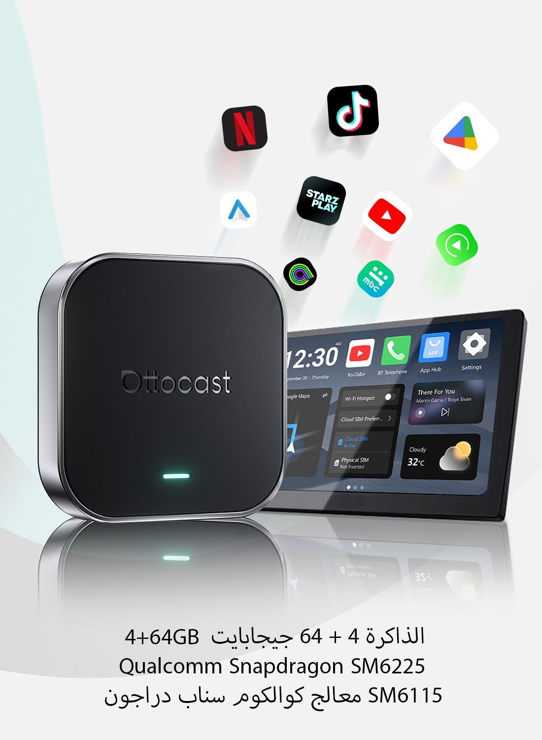 OTTOCAST OttoAibox E2 AI Box Google Play…