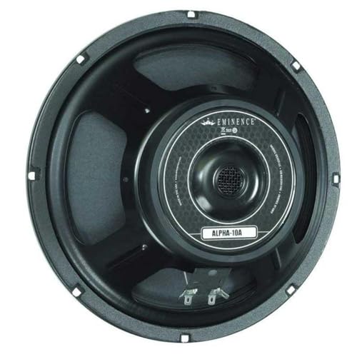Compare Eminence American Standard Alpha10A 10 MidBass Pro Audio Speaker, 150 Watts at 8 Ohms, Black at KSA Price