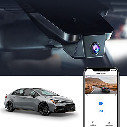 Fitcamx 4K Dash Cam Suitable for Toyota Corolla…