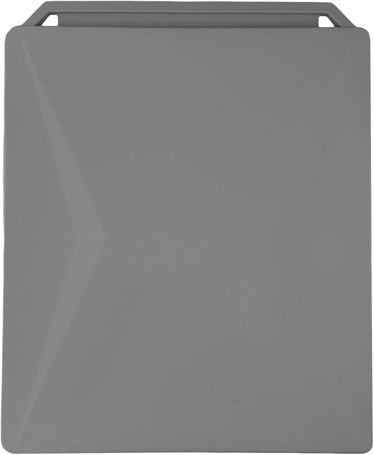Gray Silicone Protective Case with Reusable Sticker…