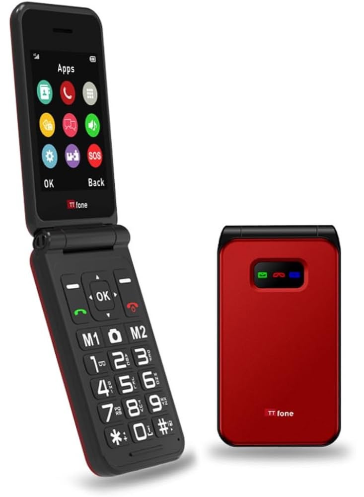 TTfone TT760 Flip 4G Big Button Mobile Phone…