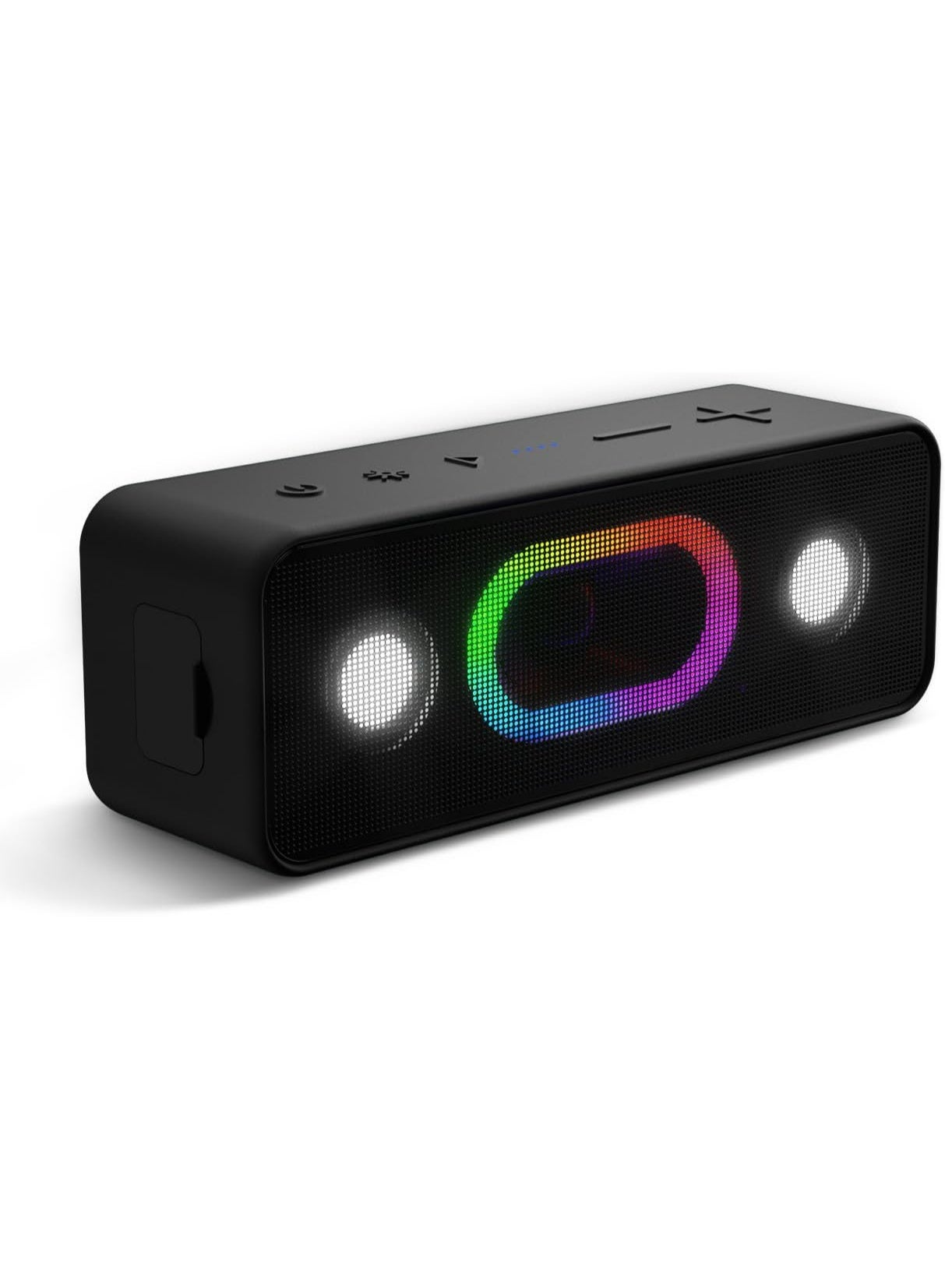 Compare OHAYO S11 Protable Bluetooth Speaker, 24W Loud Deep BassBT5.3Aux, 24H Playtime, 5 RGB Modes,TWS Stereo Pairing, IPX6 Waterproof Wireless Speaker for ShowerBeachDesert CampingGift–BuiltIn Mic at KSA Price