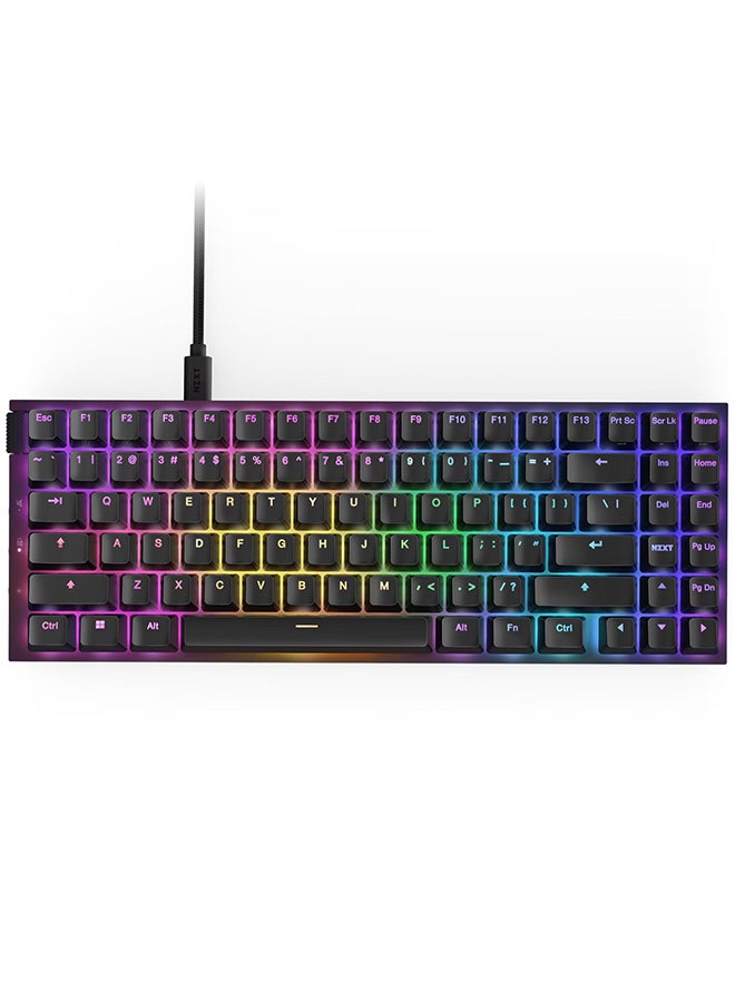 Compare NZXT Function 2 Mini TKL Compact Tenkeyless Optical Gaming Keyboard  Black at KSA Price