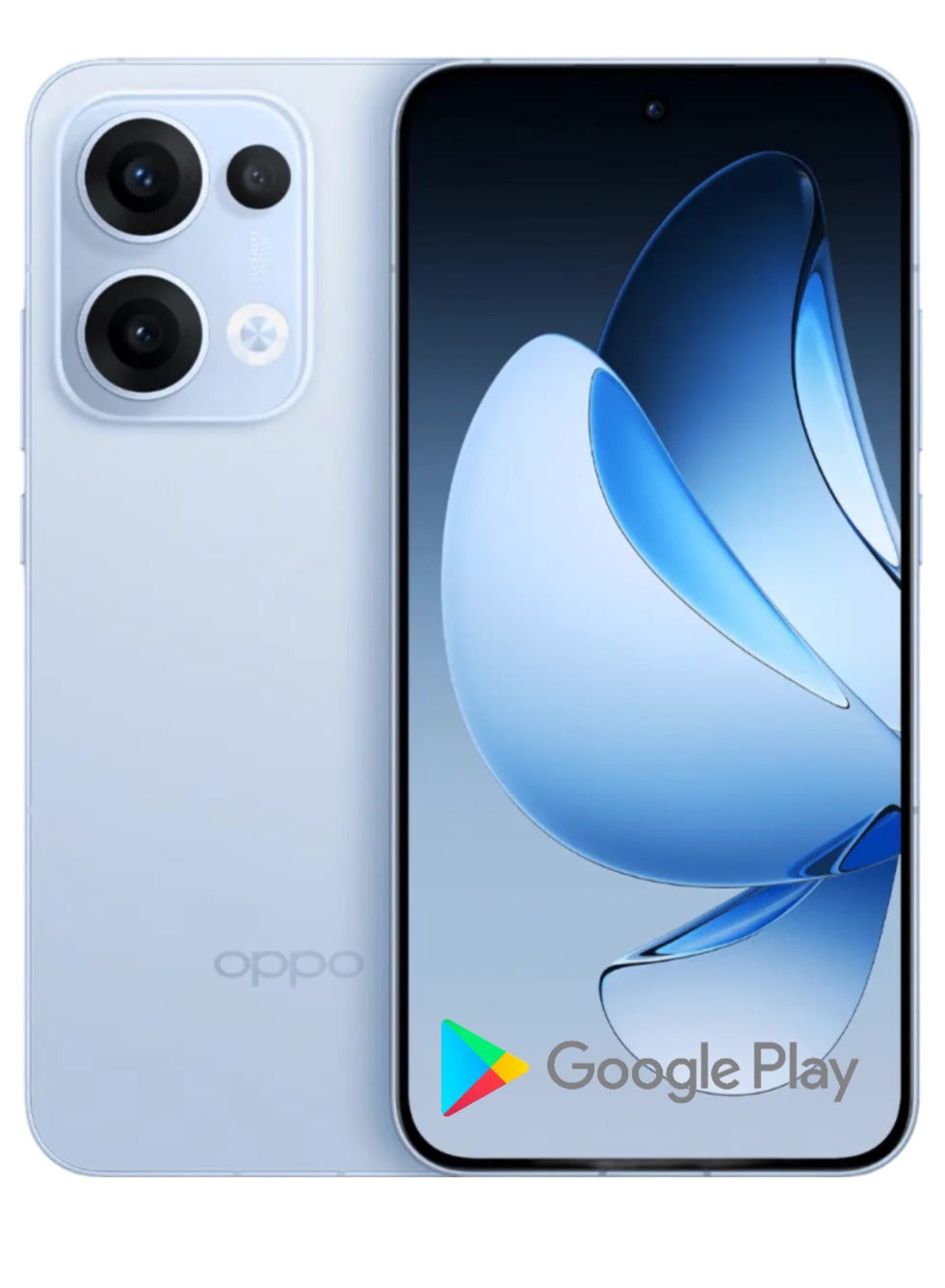 Compare Reno 13 Mobile 16GB+512GB Galaxy Blue features a 6.7inch FHD+ AMOLED display with a 120Hz refresh rate, a 240Hz touch sampling rate, a 2,160Hz PWM dimming rate, Mediatek Dimensity 8350 chipset with Google play Chinese version at KSA Price