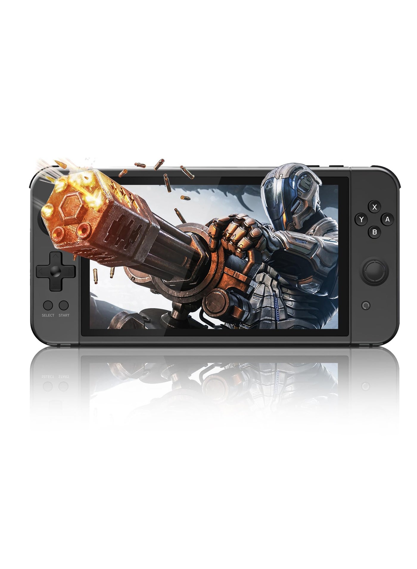 Compare Retro Handheld Game Console  7.0inch HD Screen, TV Output Game Player Classic Game Console, PreInstalled System, Builtin Rechargeable Battery 64GB, Black at KSA Price