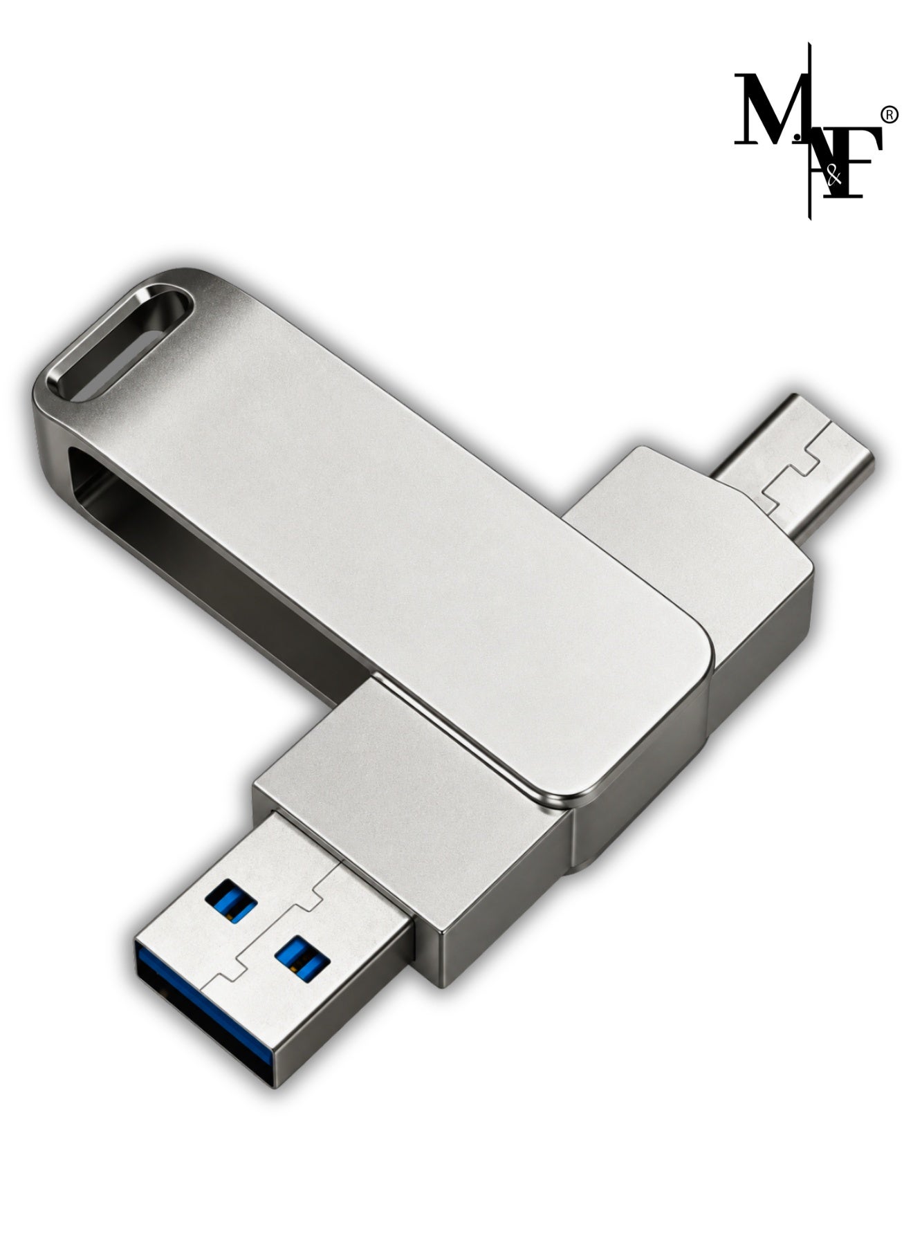 128GB USB-C Flash Drive, USB 3.1 OTG Dual-Port…