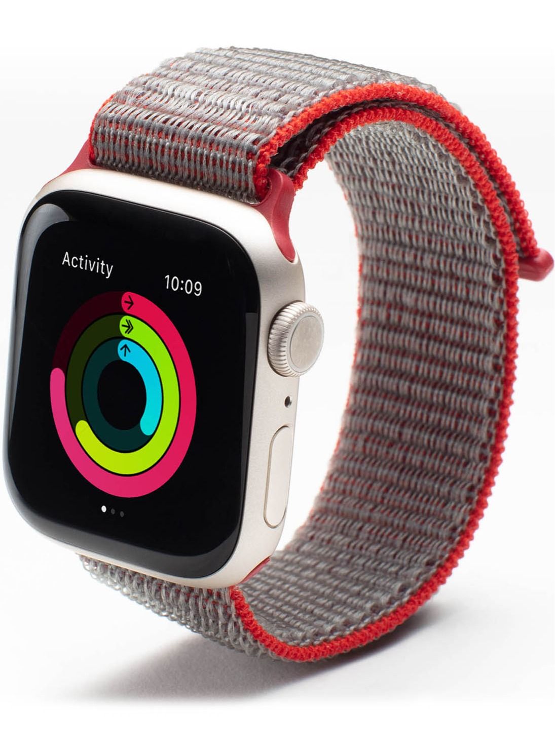 Compare Sport Band For Apple Watch Series 7 45mm, Series 6SE54 44mm and Series 321 42mm  Red at KSA Price