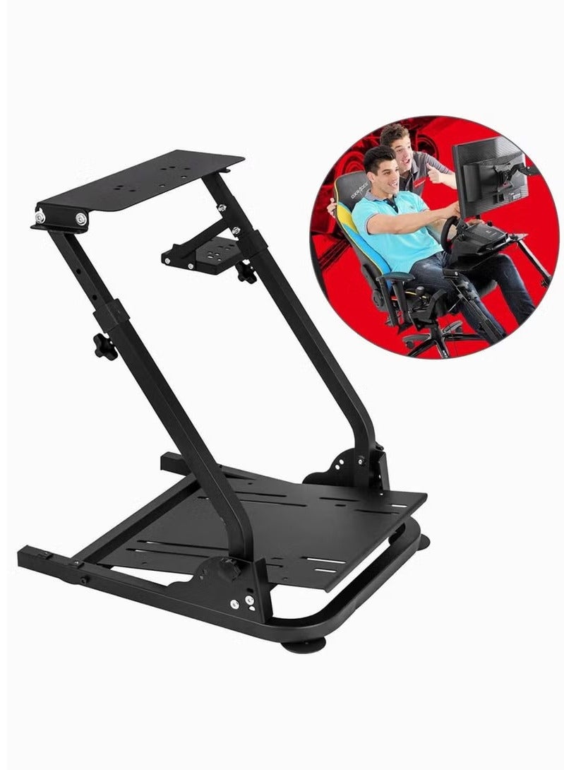 Compare Racing Steering Wheel Mount for Logitech G920 G25 G27 G29 Thrustmaster T80 T150 TX F430 Wheel Driving Game Simulator Racing Gear at KSA Price