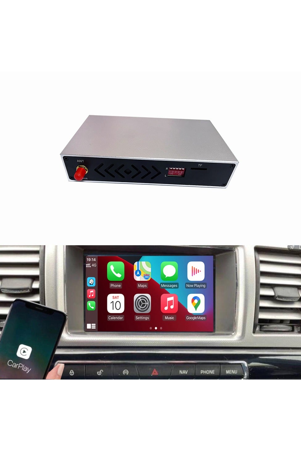 Compare Raymos Wireless Carplay and Android Auto Interface Linux System Multimedia Upgrade for Range Rover  Bosch  system   Phone Mapping Local Audio and Video Playback, Supporting the Installation of AHD front and Reverse wi at KSA Price