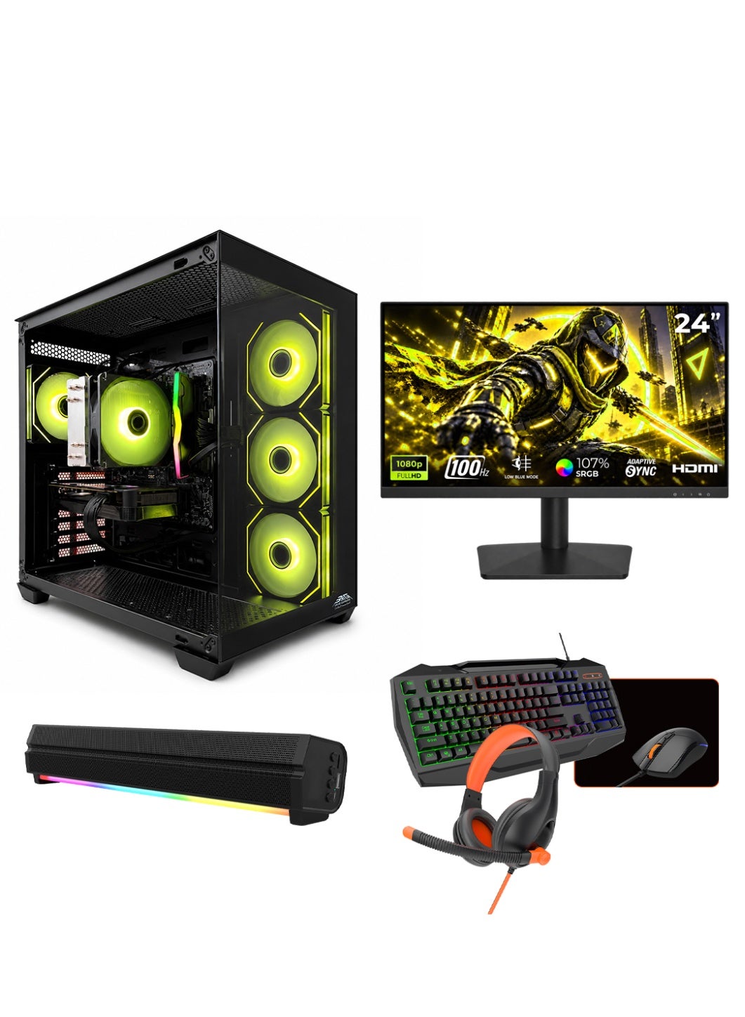 All In One Gaming PC Bundle - Intel…