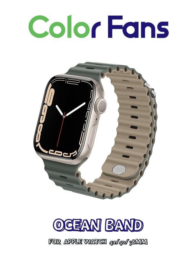 Apple Watch Ocean Band 41mm 40mm 38mm for Men…