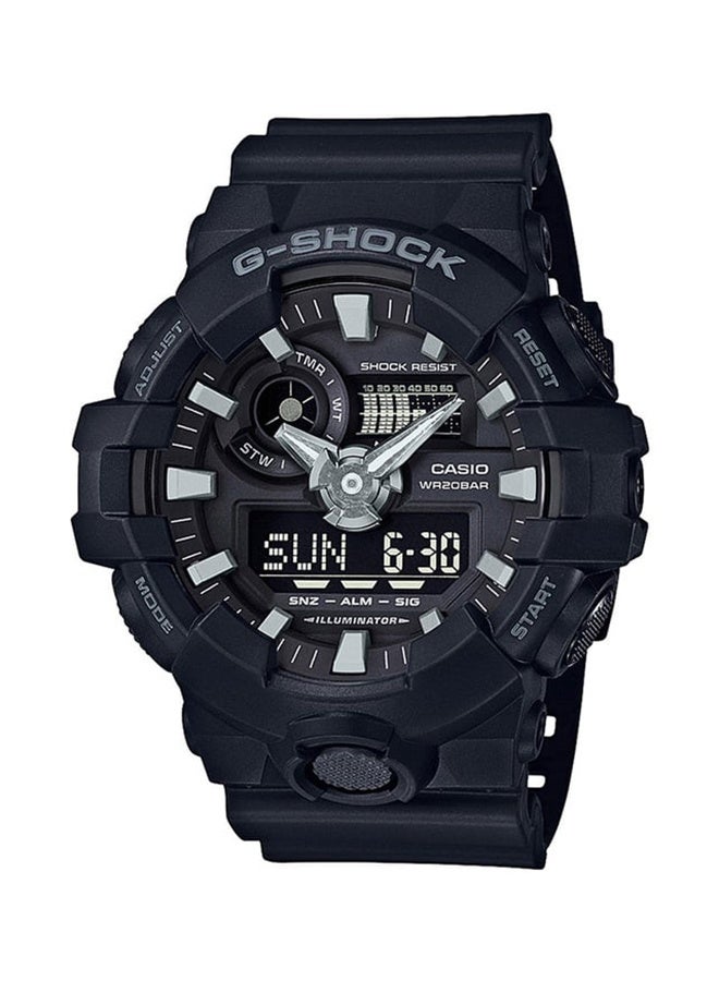 Compare Mens Mens Resin AnalogDigital Watch GA7001B  53.4 mm at KSA Price