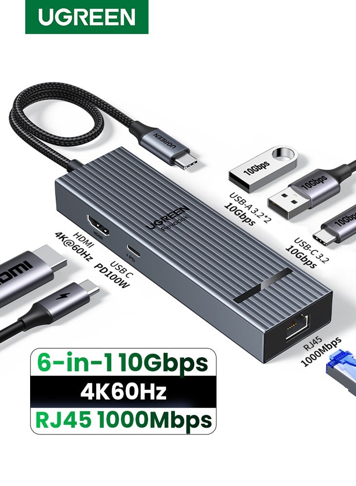 Revodok 6 In 1 USB C Hub Type C…