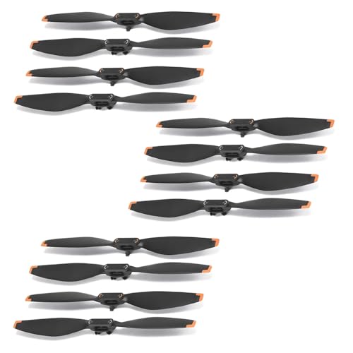 Compare 12Pcs Propellers for DJI Mini 5 Pro Drone Replacement Plastic Propeller Blades Lightweight and Durable Material LowNoise Design Flexible Drone Accessories at KSA Price