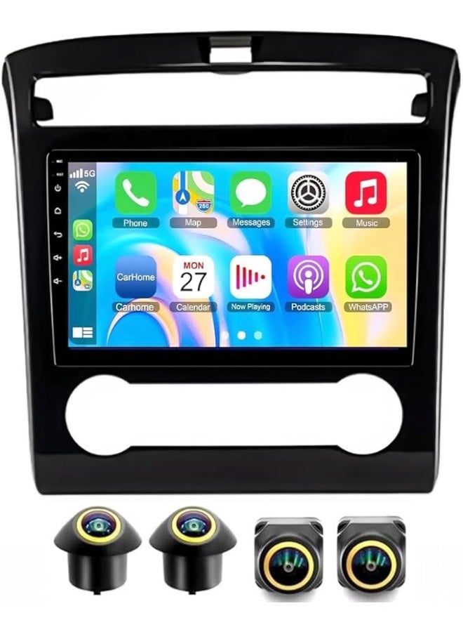 Compare Android Car Stereo for Hyundai Tucson IX35 20202023 4GB RAM 64GB ROM Support Carplay, MLink WiFi BT, Radio GPS, 9 Inch IPS.QLED, Fast interface, Touch Screen with 360D Camera Included at KSA Price