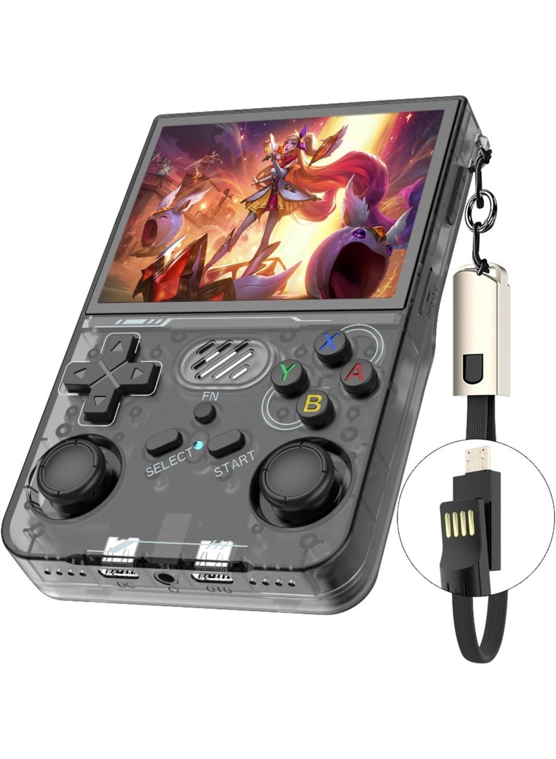R36XX Retro Portable Game Console 3.5 Inch IPS…