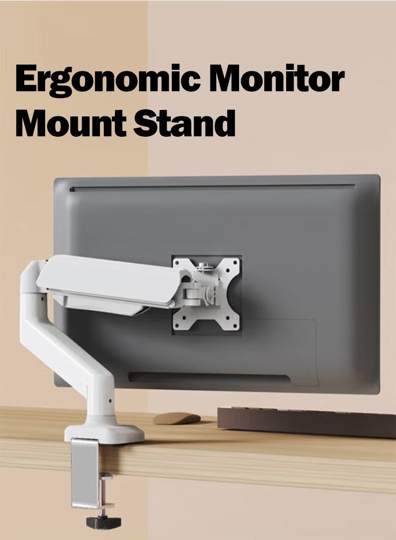 Single Monitor Mount Stand Articulating Gas Spring…