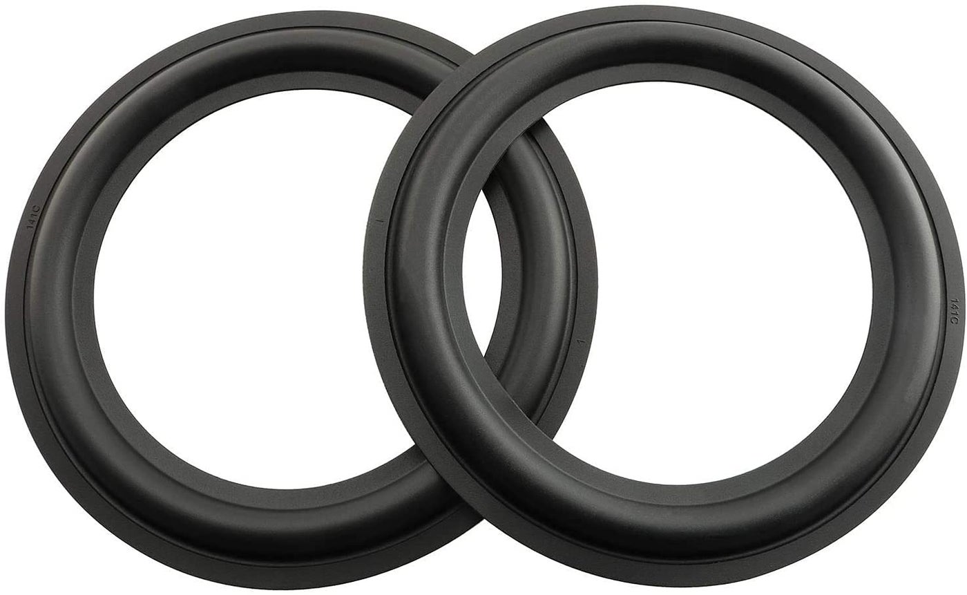 Compare BLLNDX Rubber Ring 2PCS 6.5Inch Black Speaker Rubber Foam Edge Surround Rings Repair Kit for Speaker Repair or DIY at KSA Price
