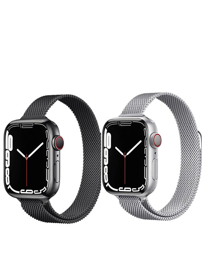 Slim Milanese Loop Strap For Apple Watch Series…