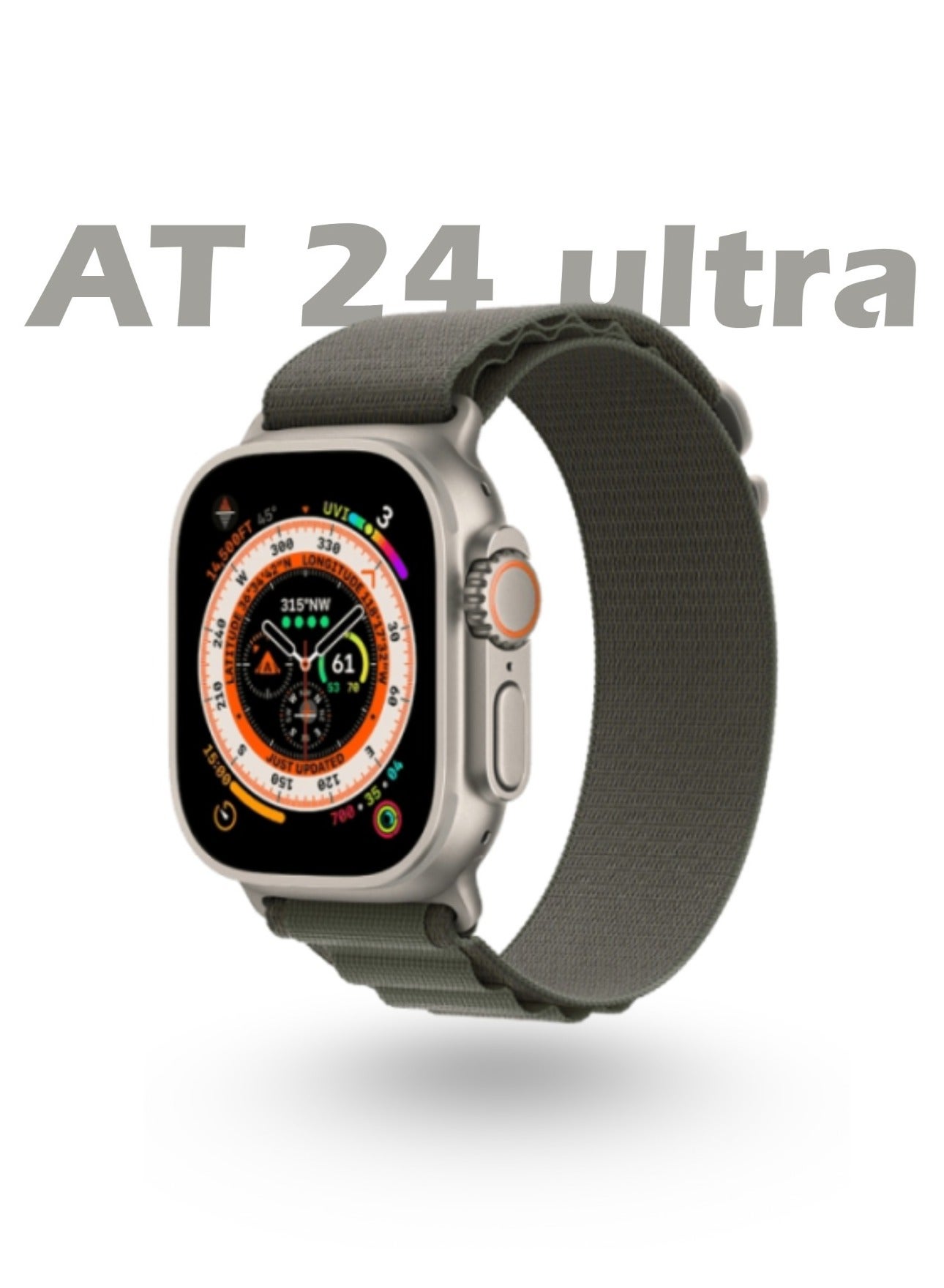 ZEDX AT24 Ultra Smart Watch (49mm) – AMOLED Display,…
