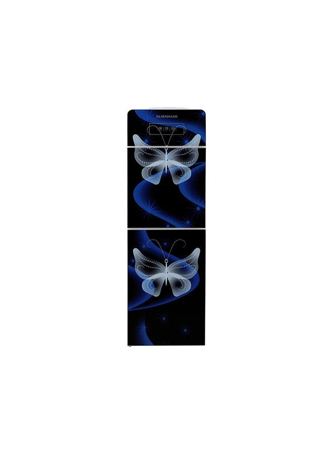 Two Door Water Dispenser with Glass Panel Hot…
