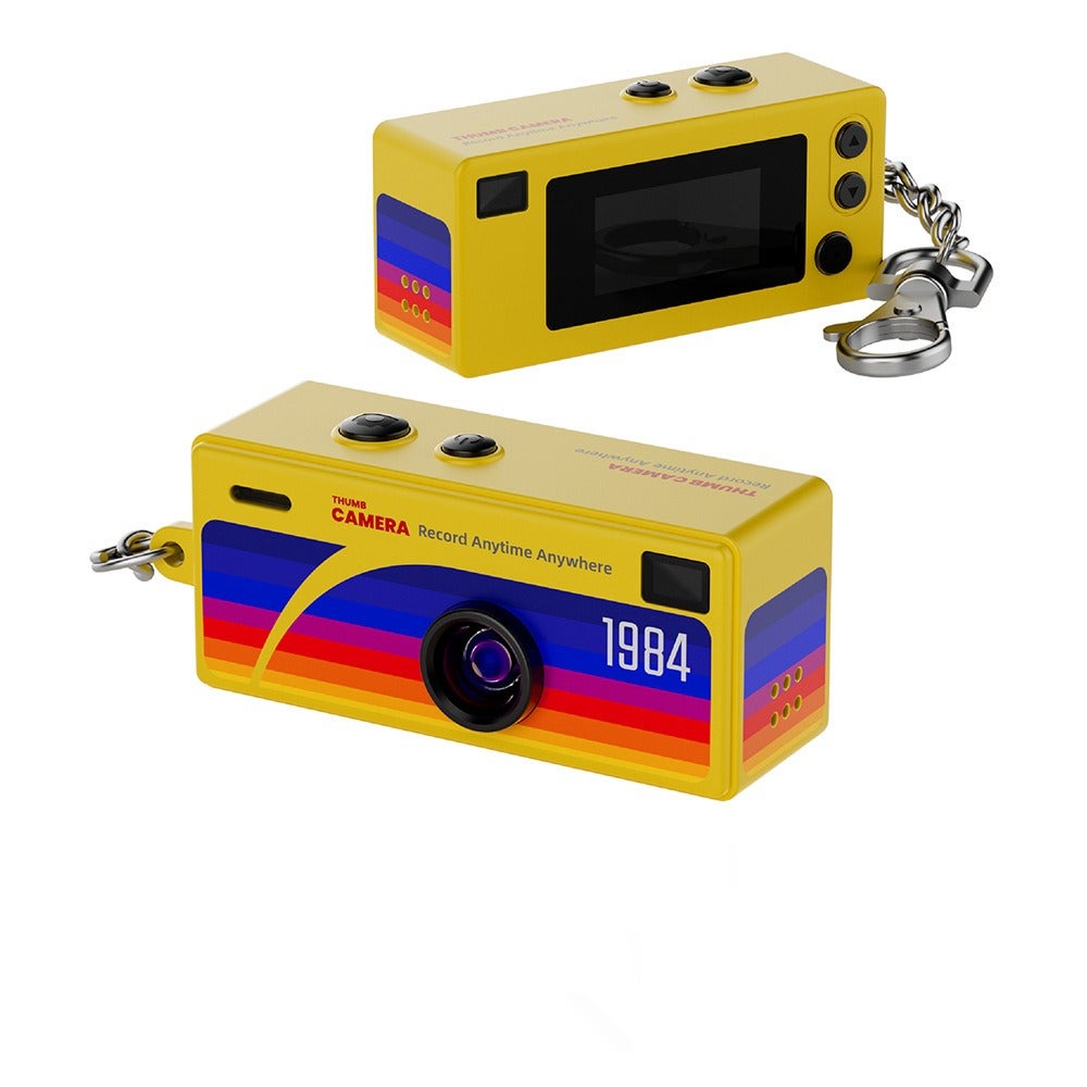 Mini Retro Thumb Camera 1080P HD Video Recorder –…