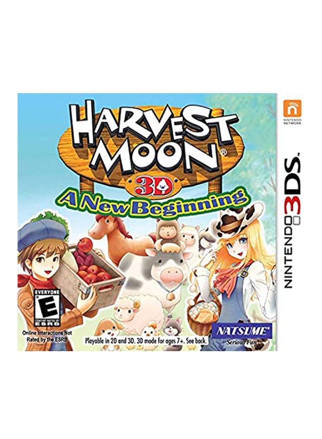 Compare Harvest Moon 3D: A New Beginning  Nintendo 3DS  Adventure  nintendo_3ds at KSA Price