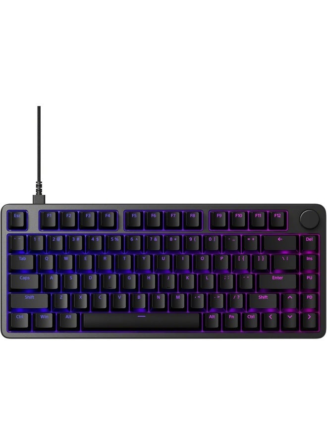 Compare Sony INZONE KBDH75 75% Wired Aluminum Chassis Gaming Keyboard, HallEffect Switch, Rapid Trigger, Adjustable Actuation Point, 8000 Hz Polling Rate, RGB Lighting, Volume Dial  Black at KSA Price