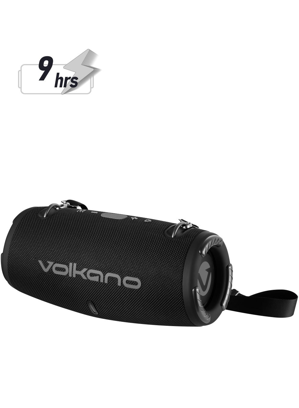 Compare Cyclone Series Portable Bluetooth Speaker, Upto 9 Hour Playtime, 1 Year Warranty  Black at KSA Price