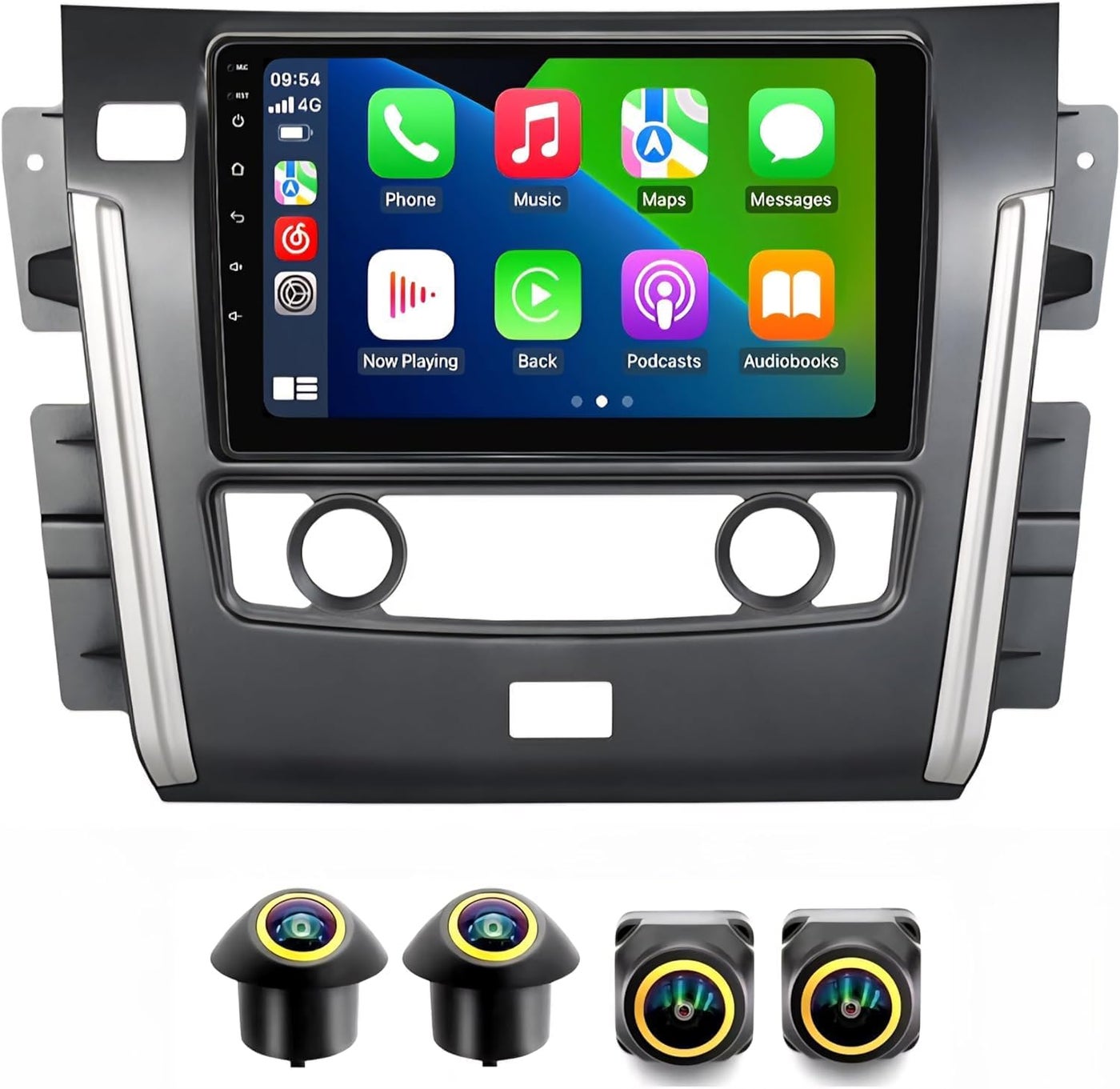 Fit Nissan Patrol Car Stereo Nissan Patrol Y62…