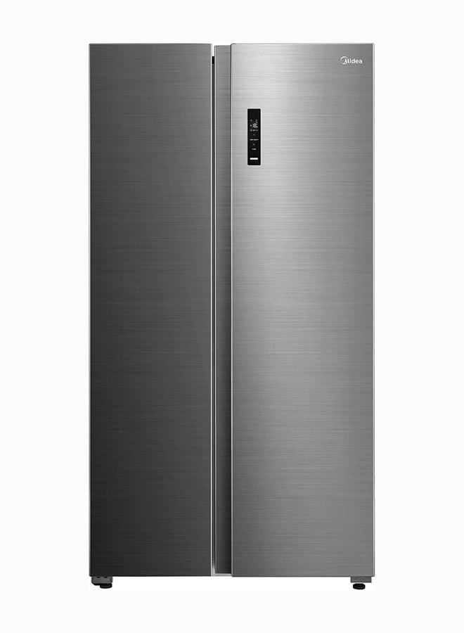 Compare 710L Gross & 510L Net Side By Side 2 Door Refrigerator, Frost Free Fridge Freezer With Humidity Control, Electronic Touch Screen, Inverter Quattro, Adjustable Door Racks MDRS710FIE46AED Silver at KSA Price