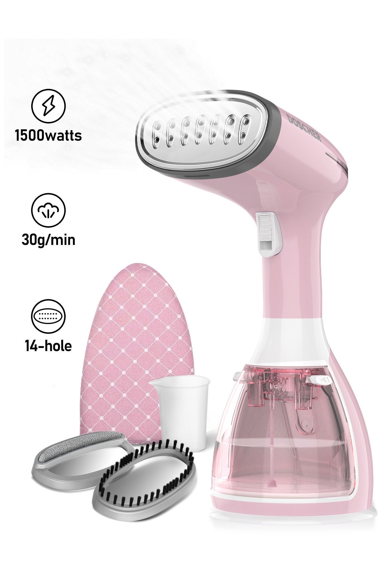 1500W Handheld Garment Steamer for Clothes – Portable…