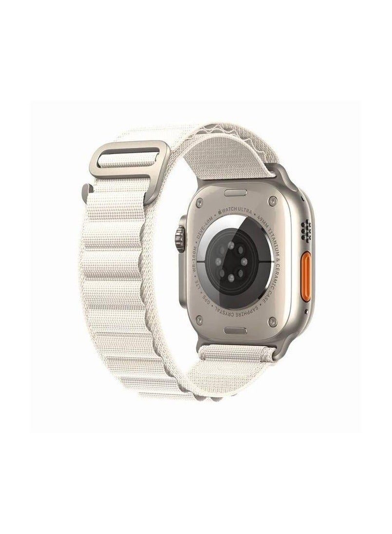 Compare Nylon Loop Band Compatible with Apple Watch Ultra 2Ultra for Men Women, Adjustable with Metal CHook for iWatch Ultra 2, iWatch Ultra SE Series 9876543 at KSA Price