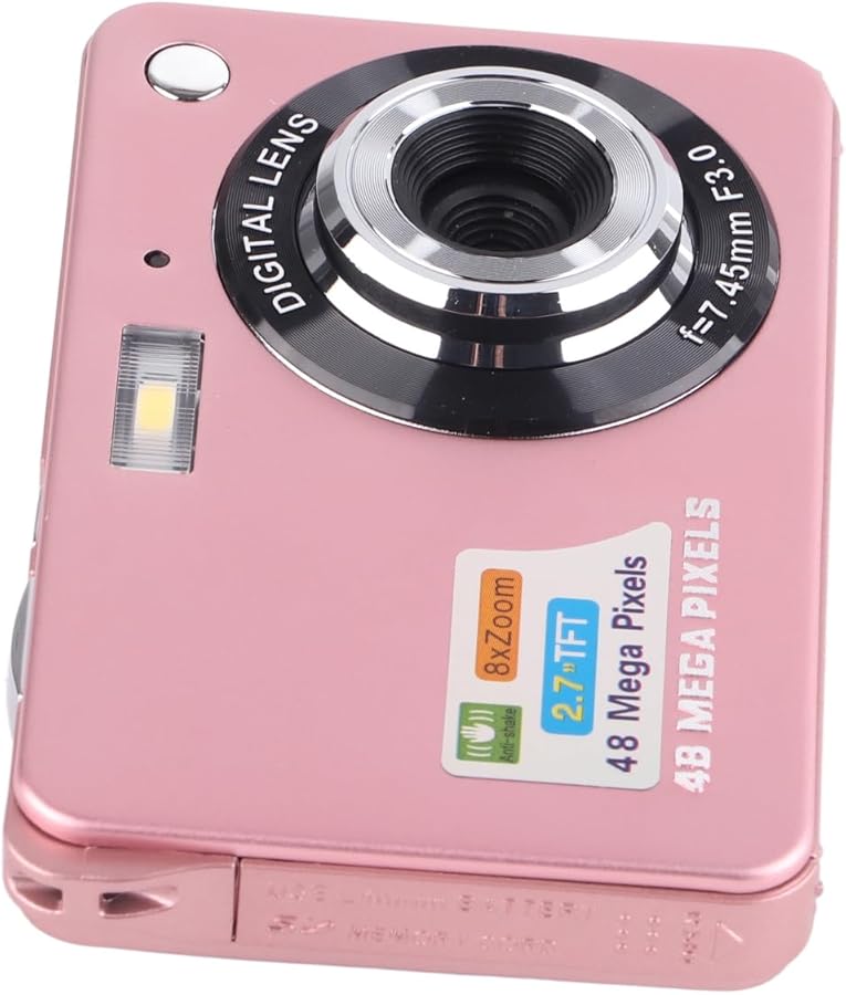 AYNEFY 48MP 4K Digital Camera Portable 2 7…