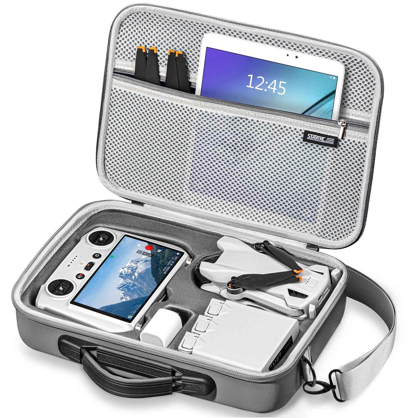 Compare STARTRC Waterproof Case for DJI Mini 3Mini 3 Pro Case Accessories,Portable Travel Bag for DJI Mini 3 ProMini 3 Fly More Combofor DJI RCRC2 Controller at KSA Price