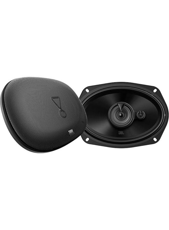 Compare JBL Stage2 GEN2 965M 3Way Oval Car Speaker 152 x 229 mm 6 x 9 Inches: Harman Kardon Car HiFi with 70 W RMS and 560 W Max Oval Car Boxes with Grid  Pair at KSA Price