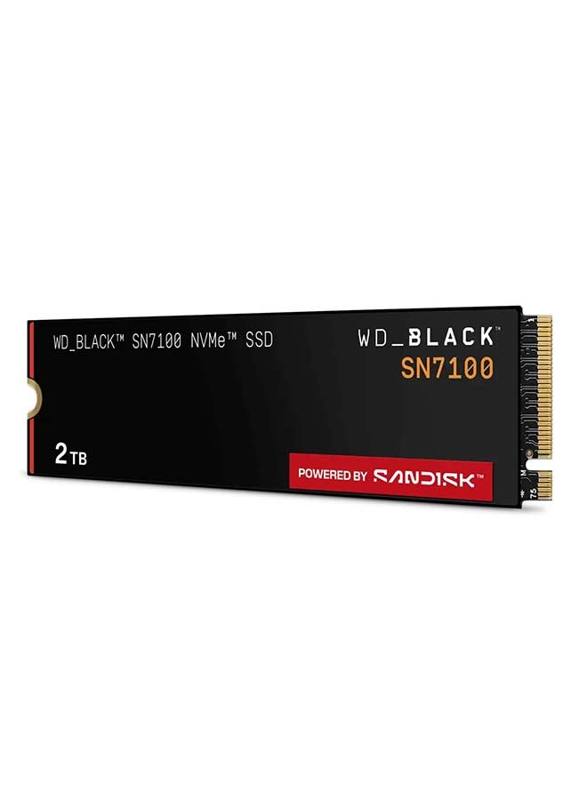 Compare Black SN7100 2TB NVMe Internal SSD, PCIe 4.0 Gen4x4 M.2 2280, Up to 7250MBs Read & 6900MBs Write, DRAMLess HMB, TLC NAND, 1,200 TBW, Gaming & HighPerformance Storage | WDS200T4X0E00CJA0 2 TB at KSA Price